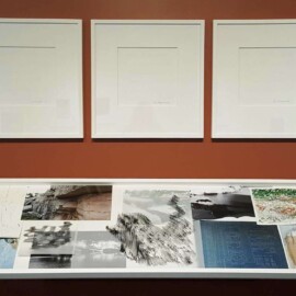 Mapping Maine Quarries, 2018 Kimball Street Gallery Installation Mixed Media